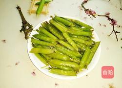 蒸豌豆荚的做法图解4