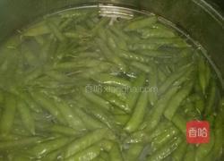 蒸豌豆荚的做法图解3