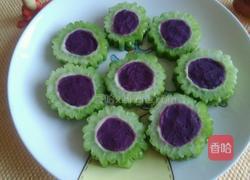 紫薯苦瓜的做法图解7