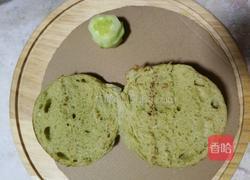 抹茶皇堡的做法图解3