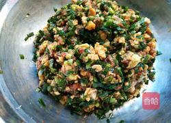 韭菜鸡蛋肉包子的做法图解7