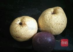 百香果雪梨汁的做法图解1