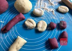 紫薯开花馒头的做法图解8