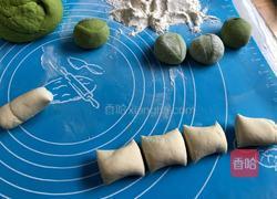 菠菜开花馒头的做法图解8