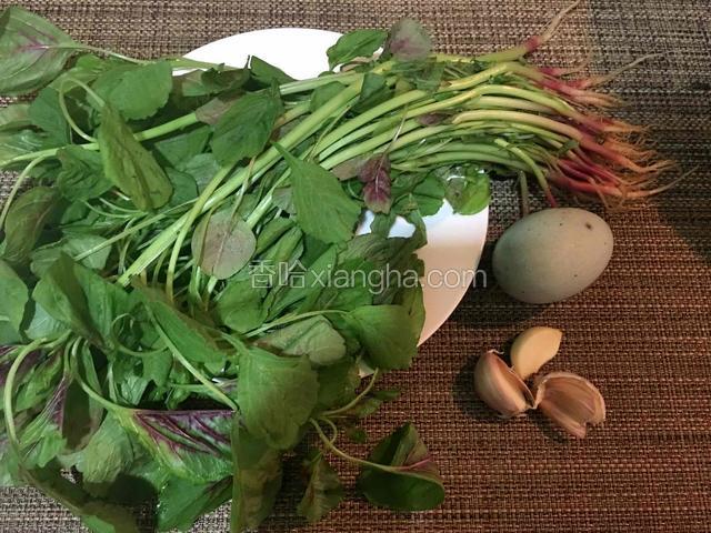 准备所需食材