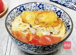 卤味番茄海鲜面的做法图解10