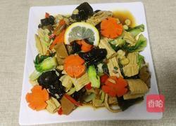 杂蔬菌菇腐竹的做法图解5