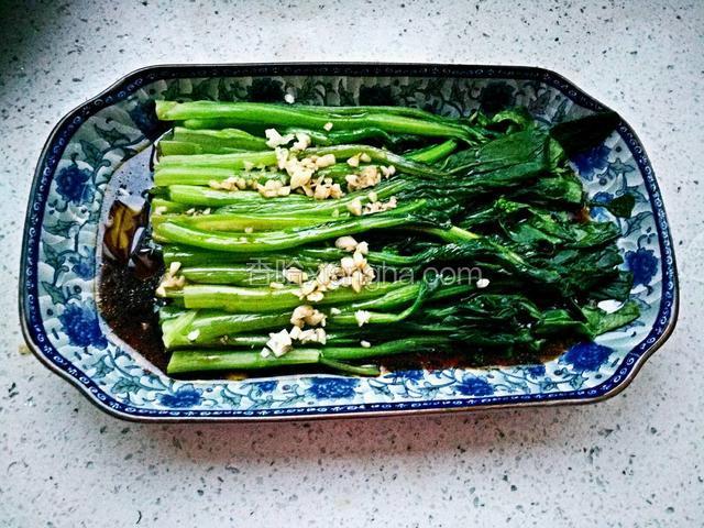 白灼菜心