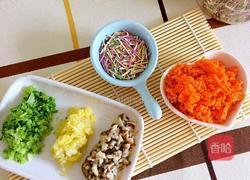 香菇杂蔬颗粒面的做法图解3