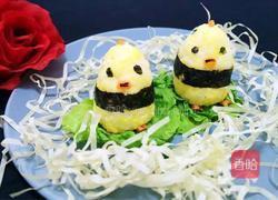 小鸡饭团的做法图解8