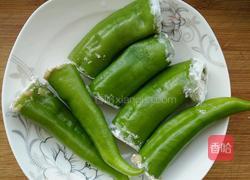 尖椒酿肉的做法图解3