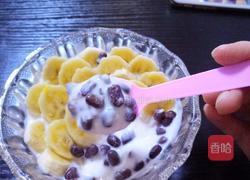 抹茶蜜豆酸奶的做法图解3