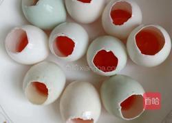 五香糯米蒸蛋黄的做法图解4