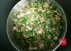 韭菜饼的做法图解4