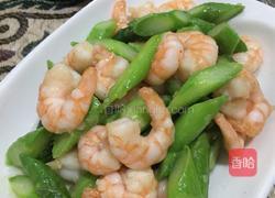 芦笋炒虾仁的做法图解14