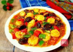 红烧鸡蛋豆腐的做法图解1