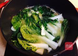 上汤鸡丝奶白菜的做法图解14