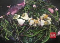 上汤咸蛋苋菜的做法图解7
