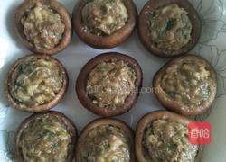 香菇酿肉末的做法图解6