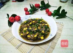 香菇酿肉末的做法图解12