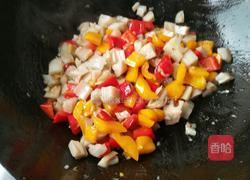 彩椒藕丁的做法图解6