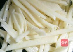 土豆丝炒肉的做法图解6