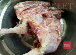 花菇鸭腿饭的做法图解1