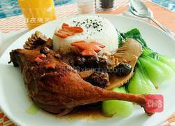 花菇鸭腿饭的做法图解7