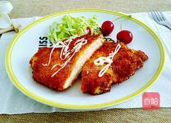 黄金炸鸡排的做法图解12