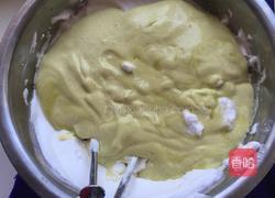 菠菜戚风蛋糕的做法图解11