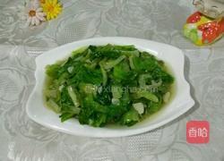 爆生菜的做法图解7