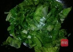爆生菜的做法图解5