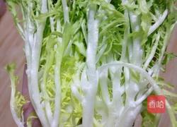 美味苦苣花生米的做法图解1