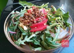 粉坨拌蒲公英的做法图解4