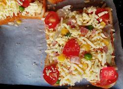 吐司披萨的做法图解8