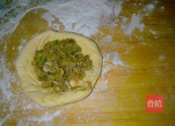 玉米面酸菜馅菜团子的做法图解9