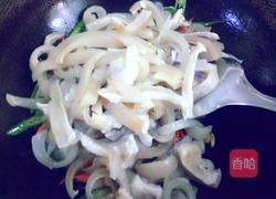 双椒炒肉皮的做法图解7