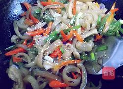 双椒炒肉皮的做法图解12