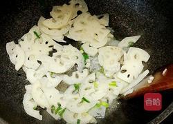 清炒莲藕的做法图解3