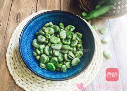 葱香蚕豆的做法图解9