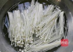 金针羊肉卷的做法图解1