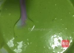 绿色华夫饼的做法图解3