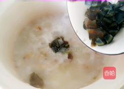 皮蛋香菇肉末粥的做法图解7