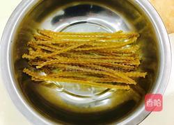 茴香炒荞丝的做法图解2