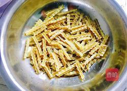 茴香炒荞丝的做法图解4