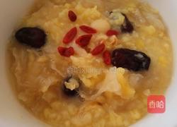 绿豆银耳百合莲子羹的做法图解4