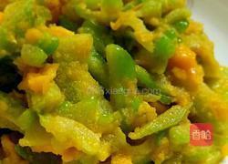 咸蛋黄炒苦瓜的做法图解8