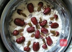 红枣葡萄干发糕的做法图解12