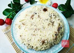 红枣葡萄干发糕的做法图解15