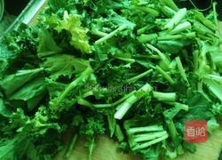 老屋私房菜清炒苔菜的做法图解1